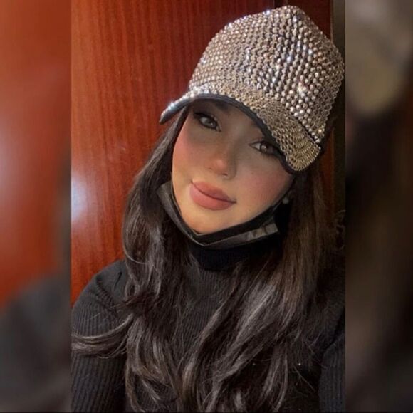 🆕Luxury Crystal Diamond Rhinestone Hat - Picture 6 of 7